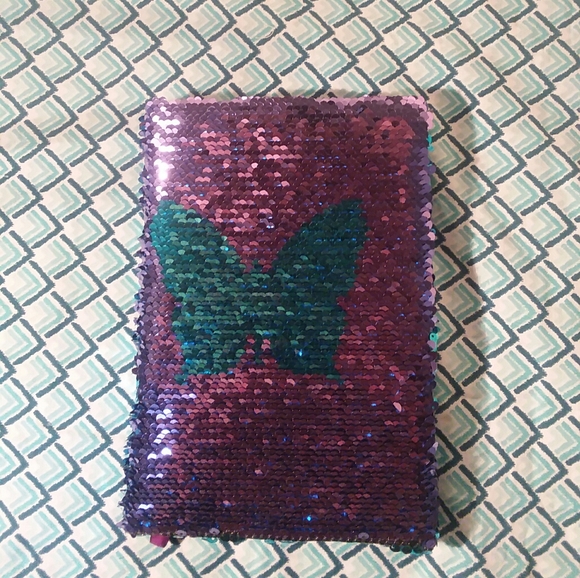 Butterfly Sequin Notebook - Picture 3 of 7